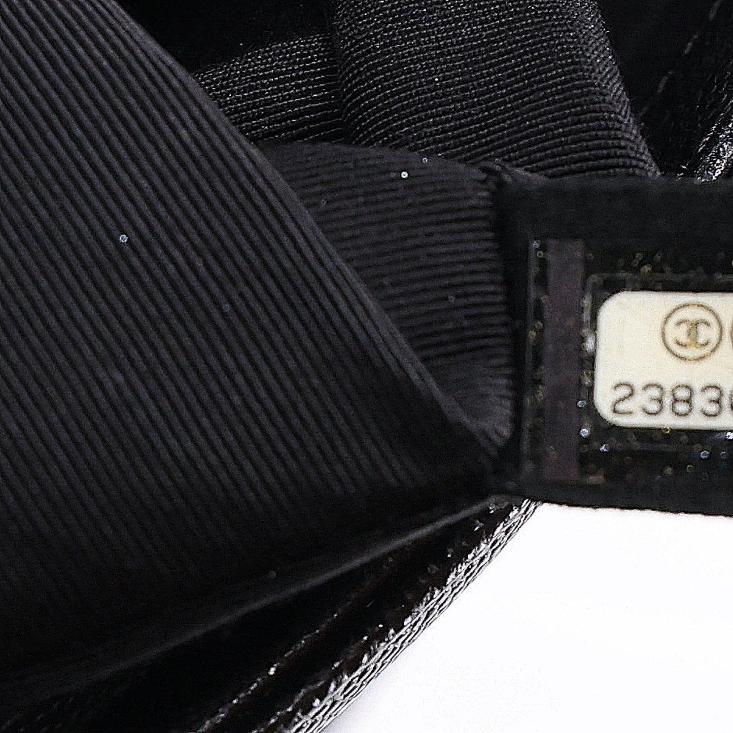 Caviar Quilted Large Boy Flap Black