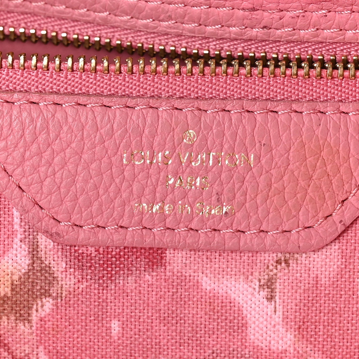 Monogram Articles de Voyage Ikat Neverfull MM Rose Velours