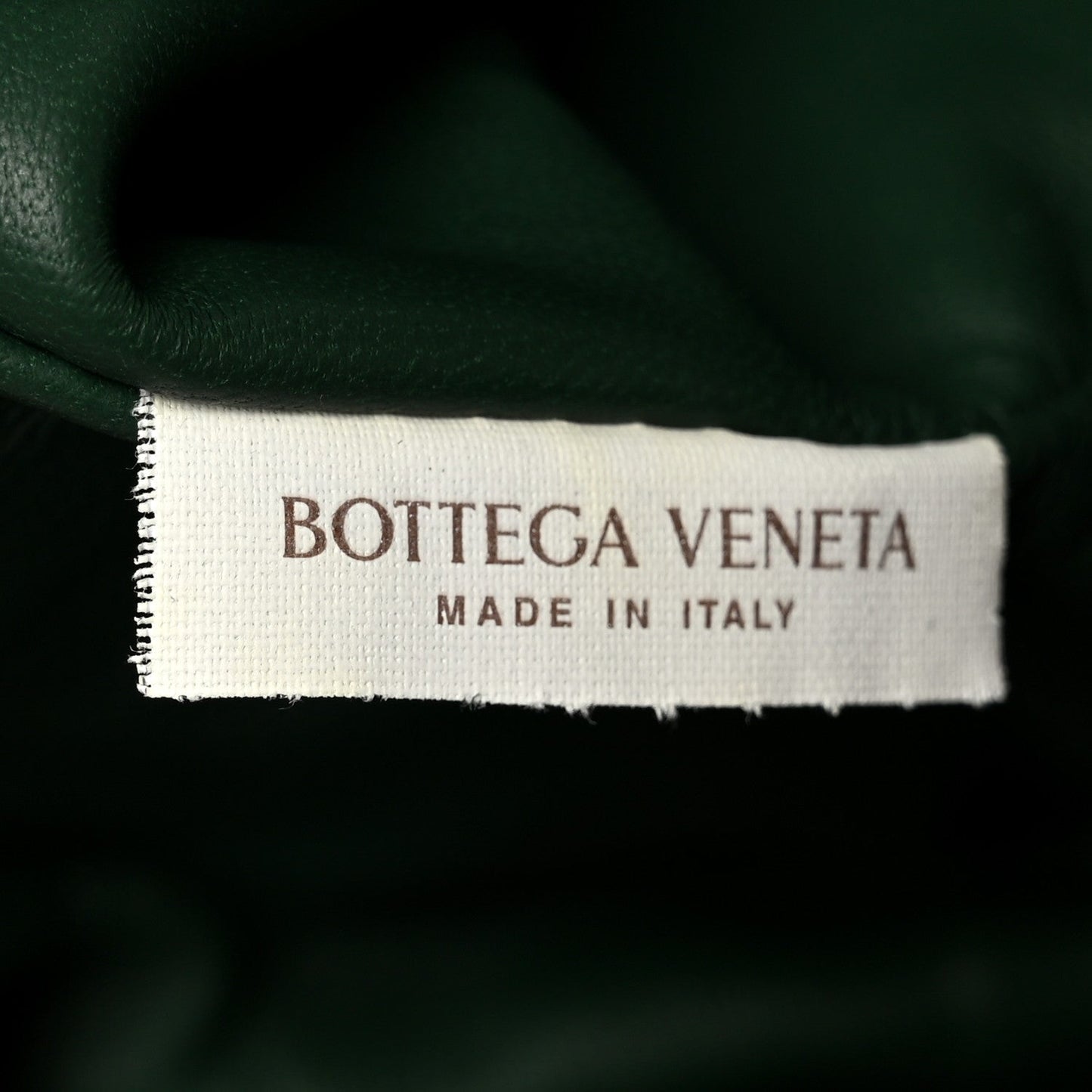 Nappa Maxi Intrecciato The Pouch Oversized Clutch Racing Green