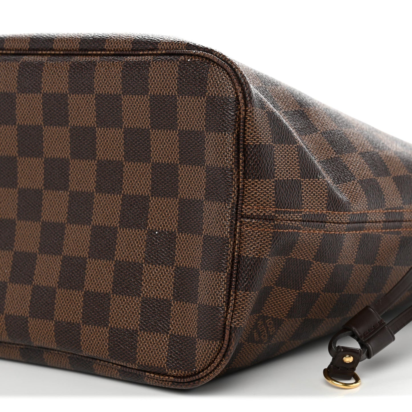 Damier Ebene Neo Neverfull MM Rose Ballerine
