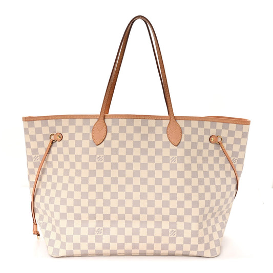 Damier Azur Neo Neverfull GM Rose Ballerine