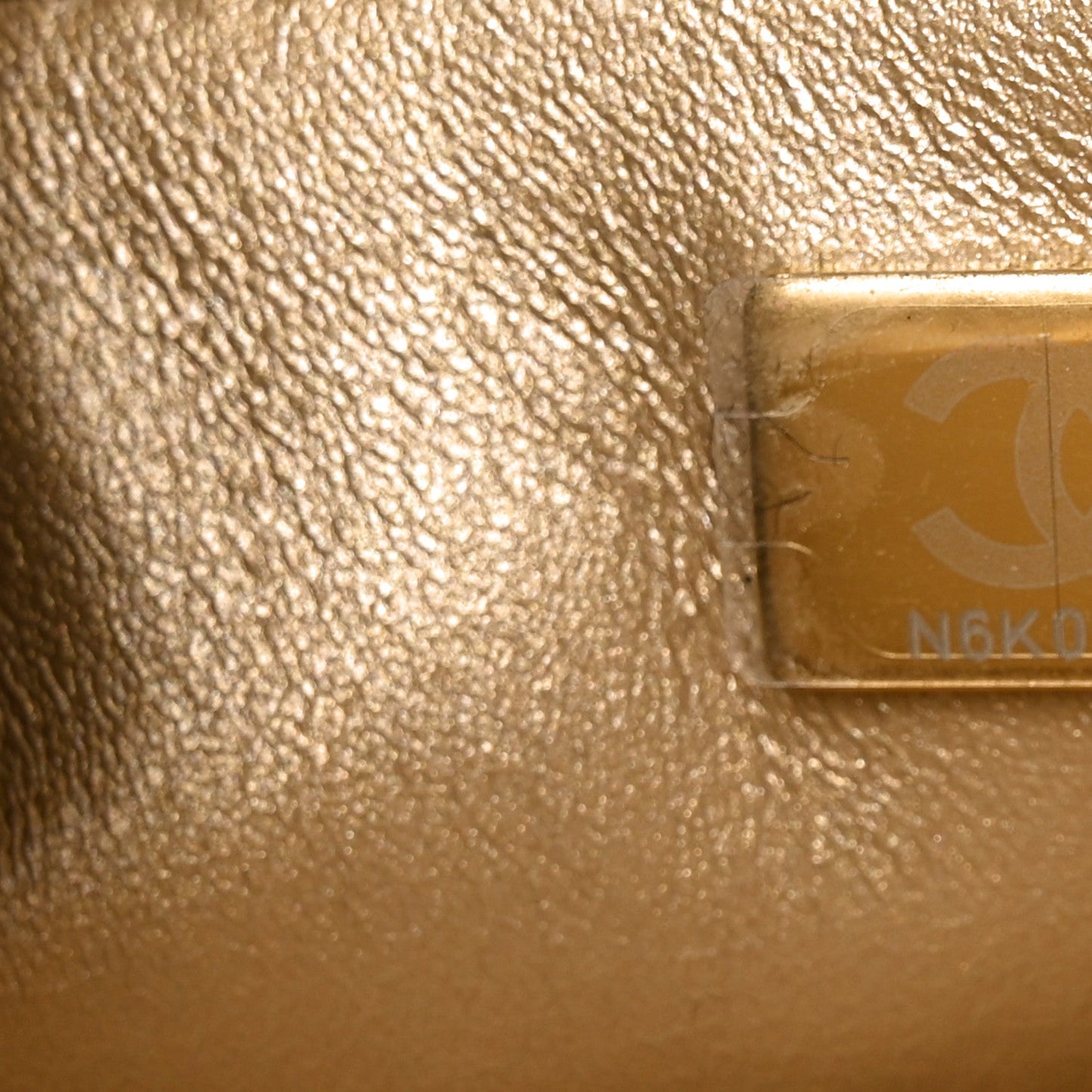 Shiny Lambskin Quilted Pearl Logo Waist Bag Black