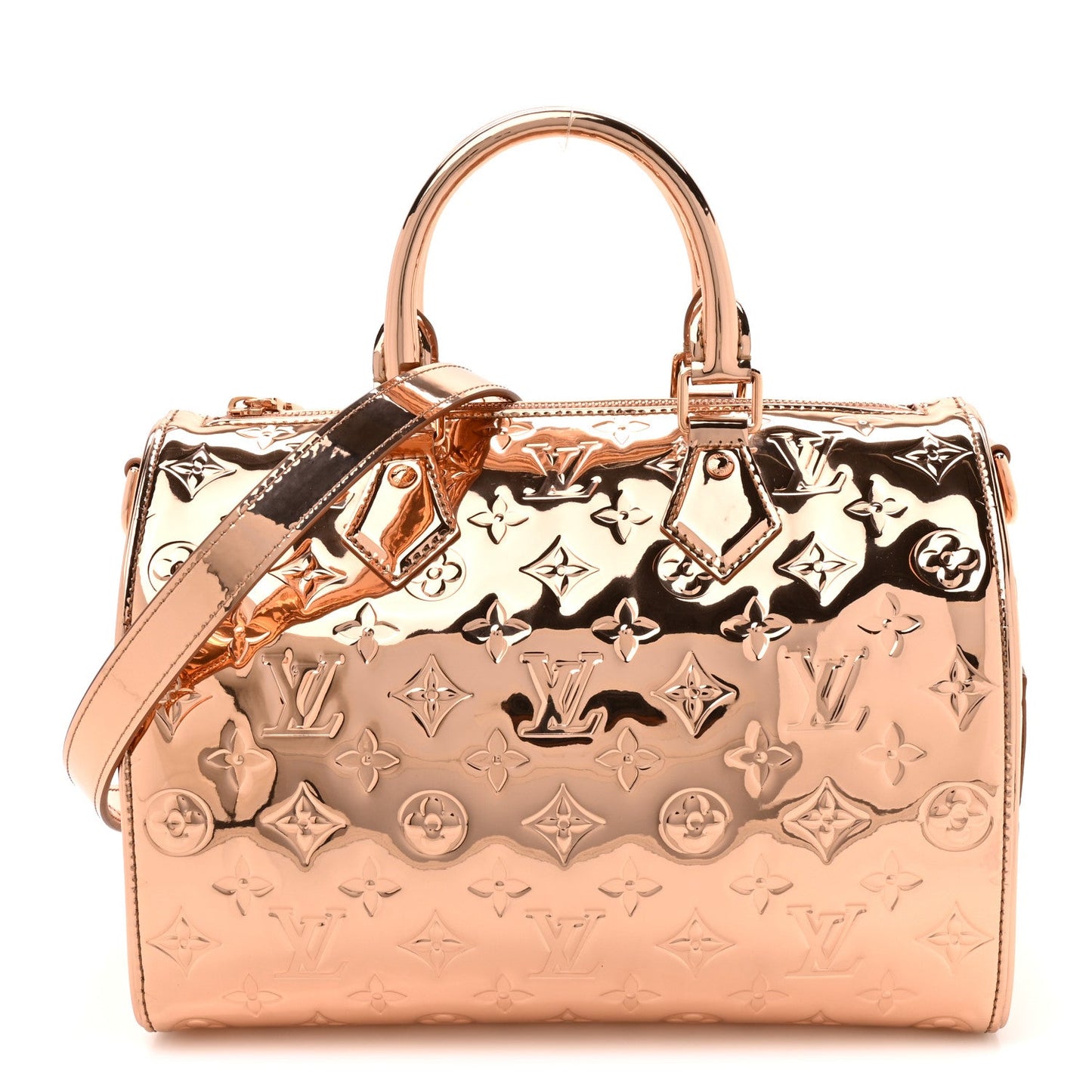 Monogram Miroir Speedy Bandouliere 25 Copper