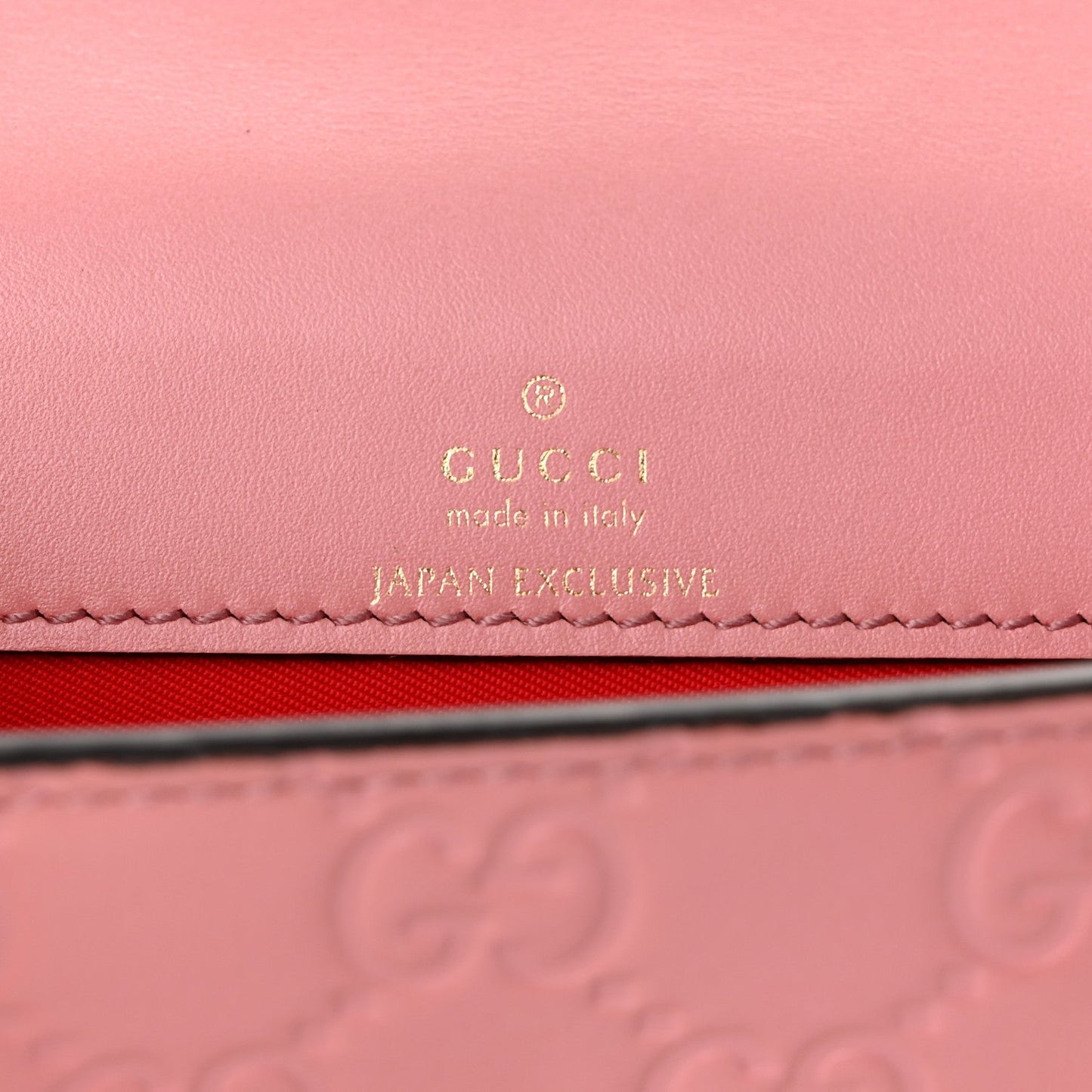 Guccissima Mini Cherry Chain Bag Rose