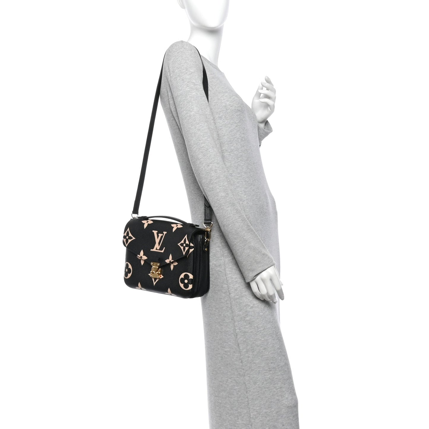 Empreinte Monogram Giant Pochette Metis Black Beige