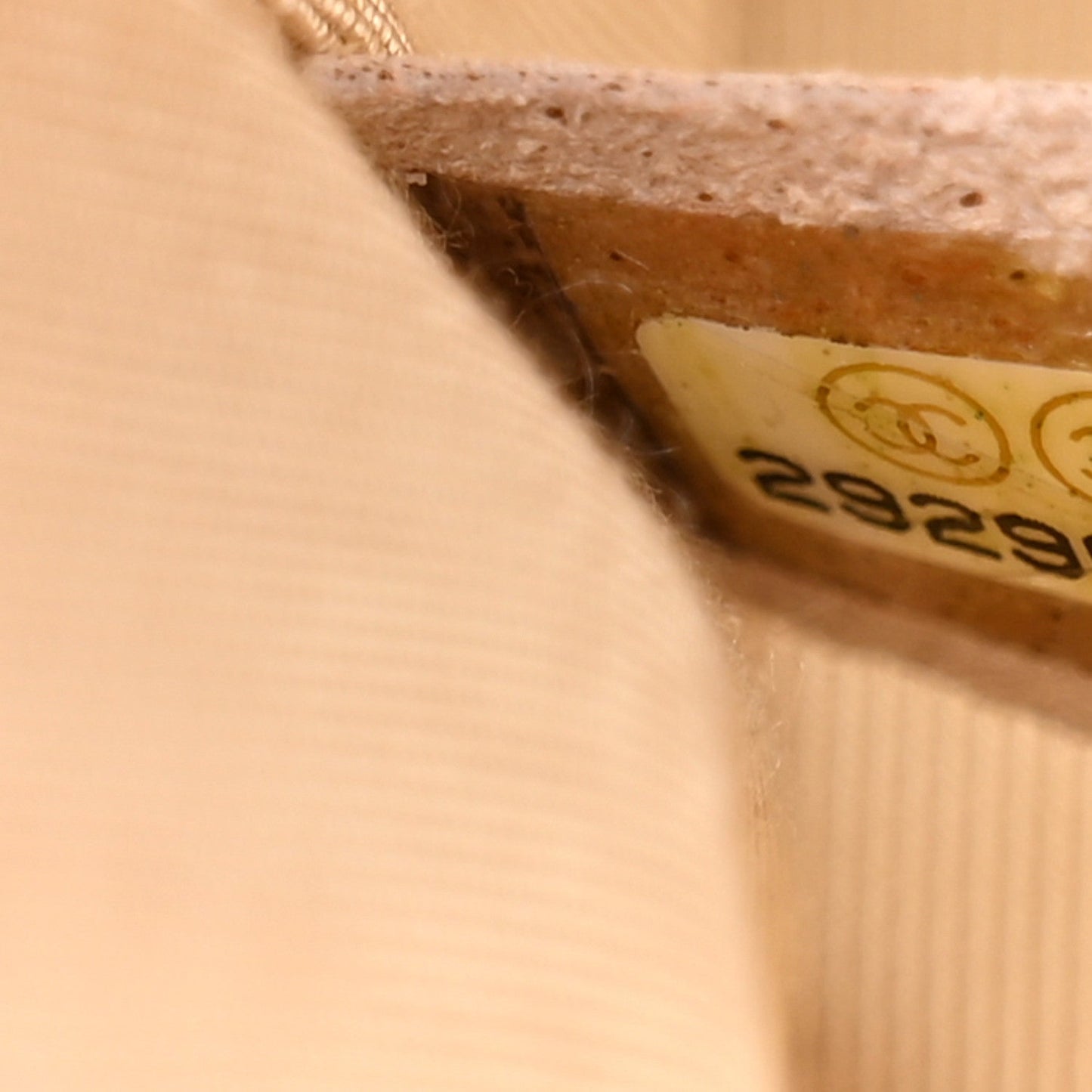Calfskin Raffia Small Take Away Vanity Case Bag Pink Beige
