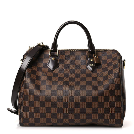 Damier Ebene Speedy Bandouliere 30