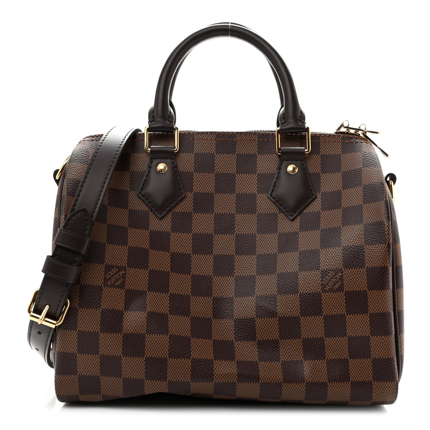 Damier Ebene Speedy Bandouliere 25