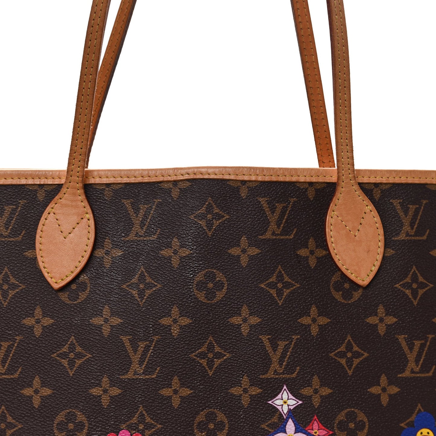 LV X TM Monogram Flowers Neverfull MM