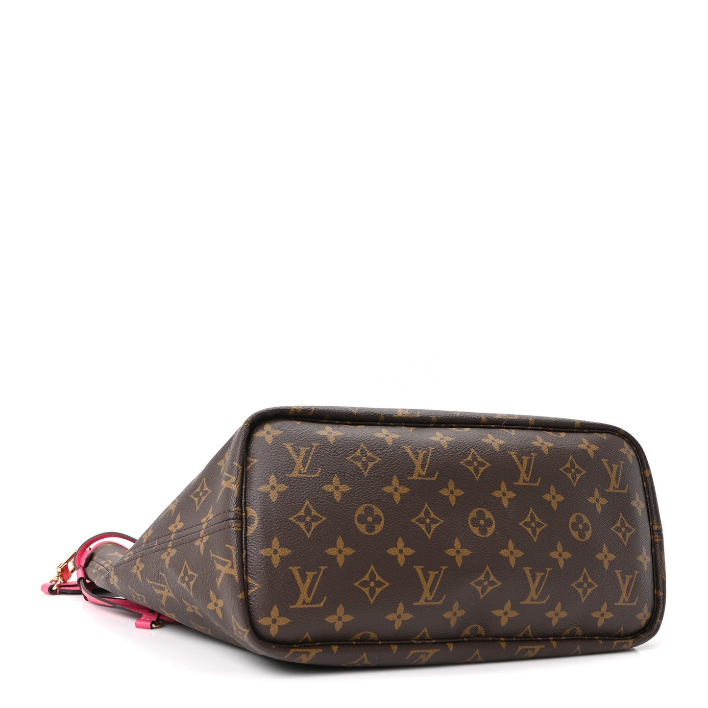 Monogram Inside Out Neverfull Bandouliere MM Rose Pondichery
