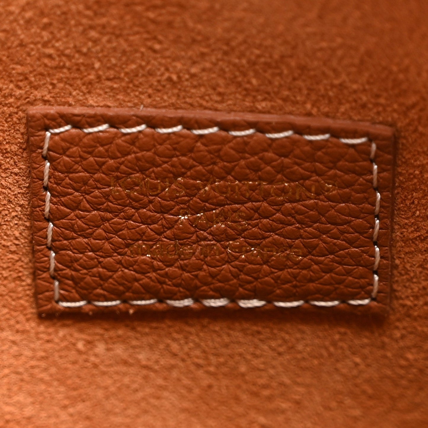 Grained Calfskin Low Key Speedy 30 Cognac