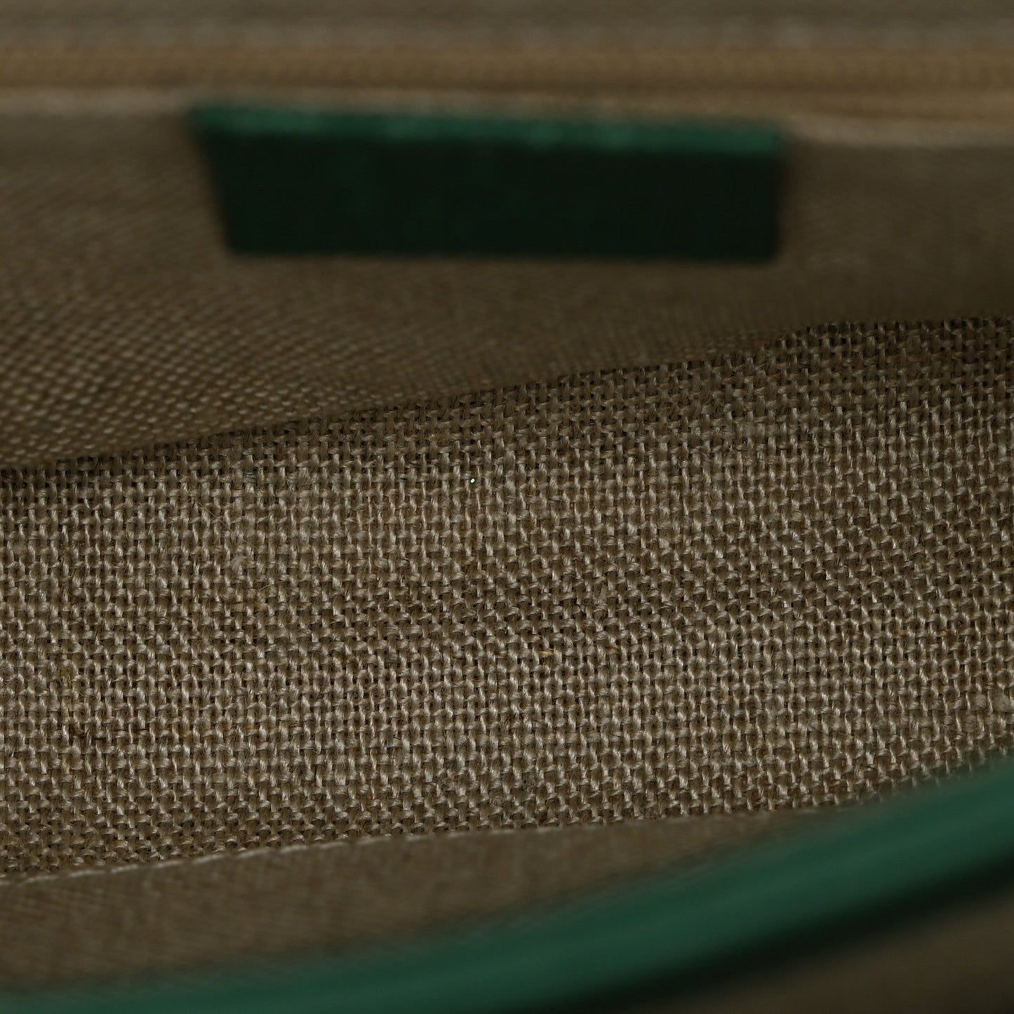 Dollar Calfskin Interlocking G Crossbody Bag Emerald