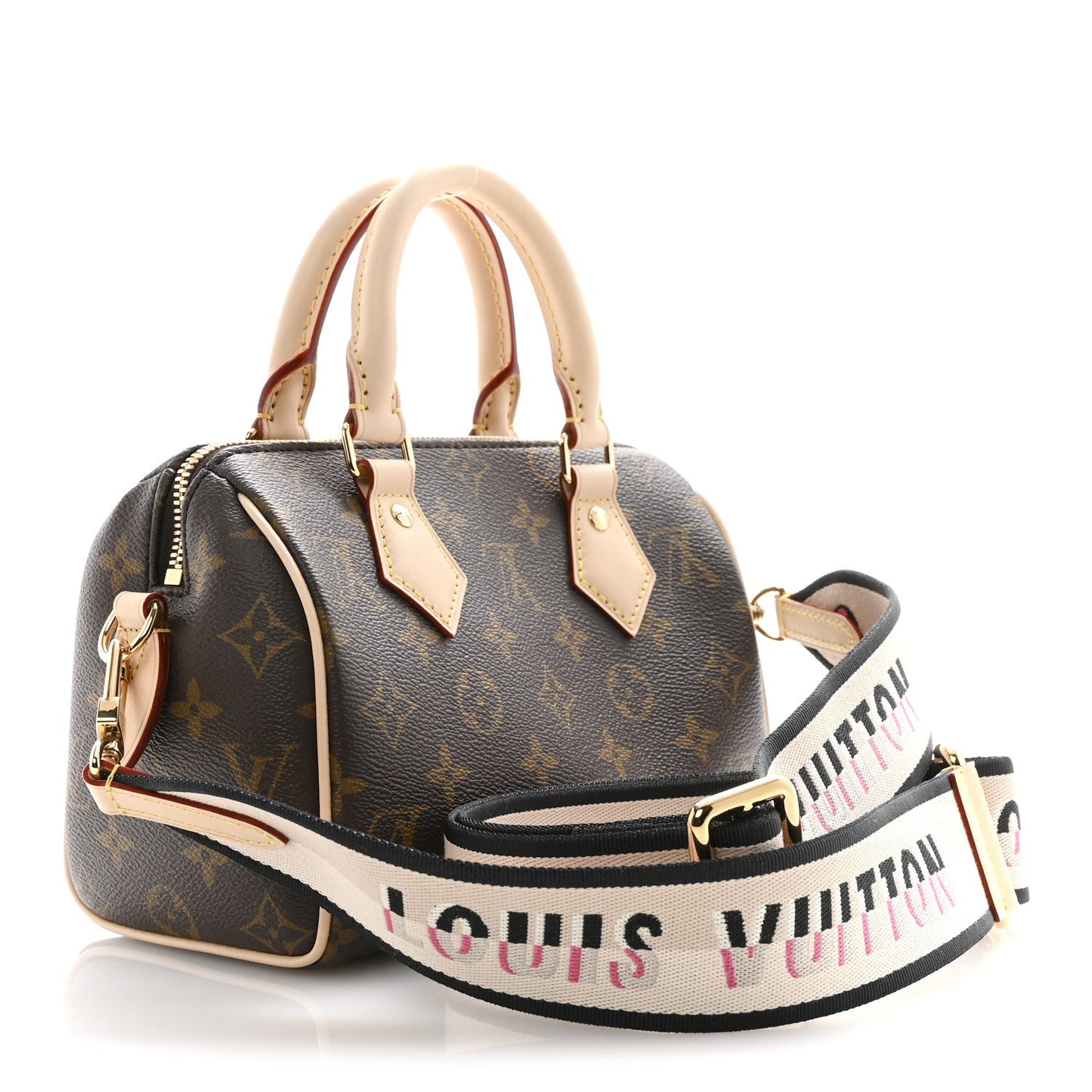 Monogram Speedy Bandouliere 20 Black