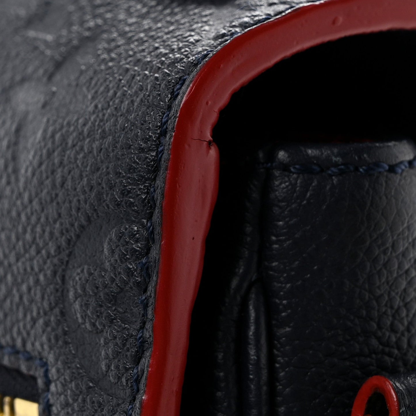 Empreinte Pochette Metis Marine Rouge