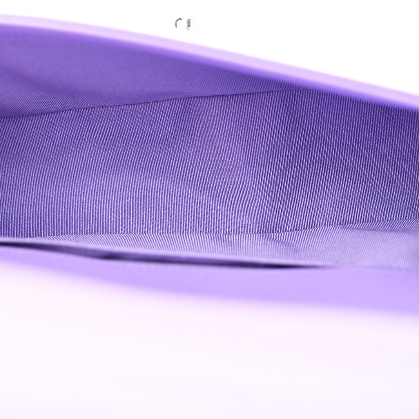 Calfskin Quilted Medium Boy Flap Purple