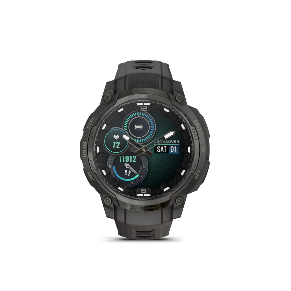 Garmin 010-03398-00 Instinct® Crossover AMOLED Quartz Men's Watch