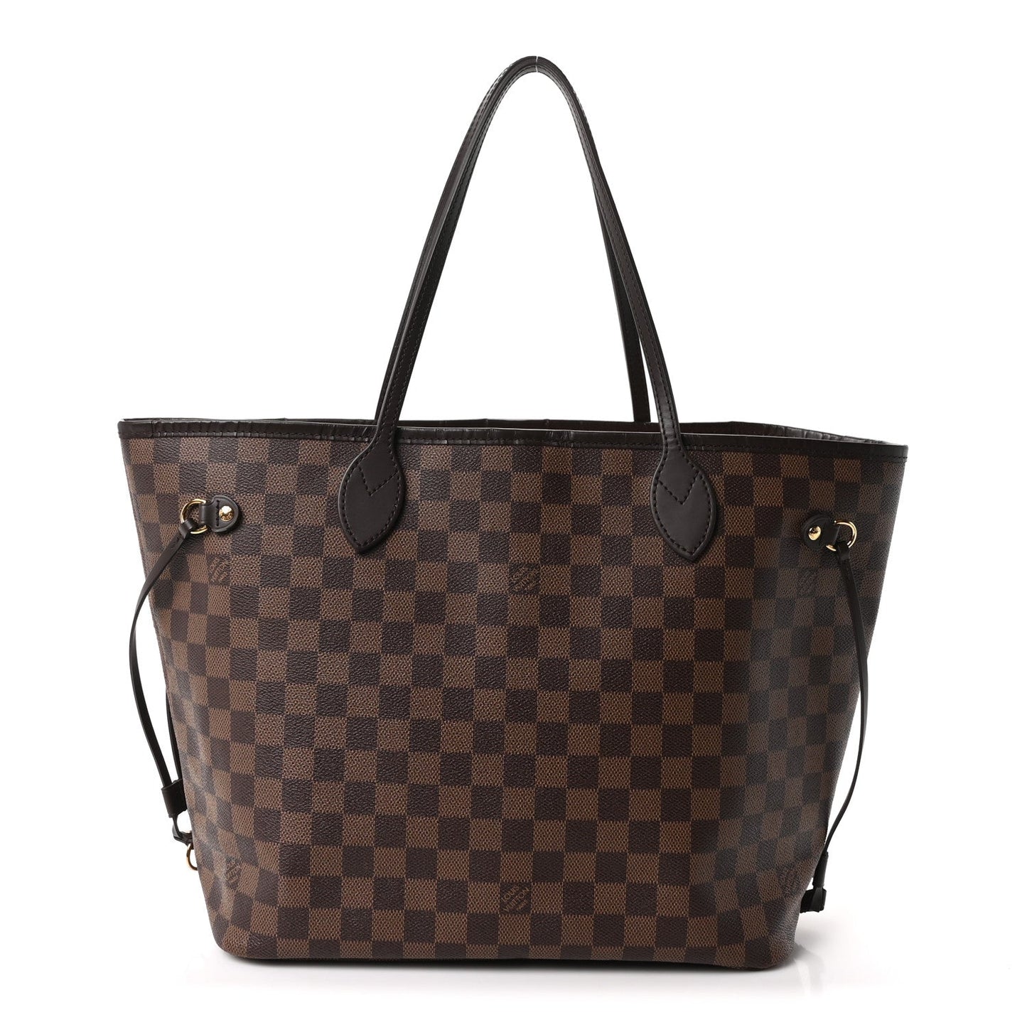 Damier Ebene Neo Neverfull MM Rose Ballerine