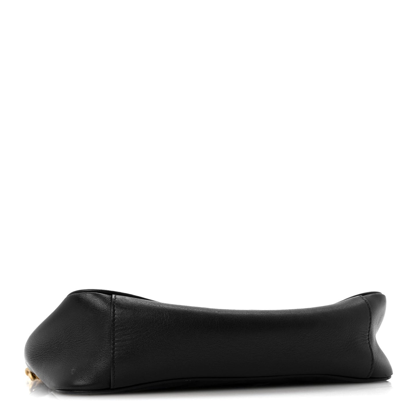 Calfskin Matelasse Small GG Marmont Shoulder Bag Black