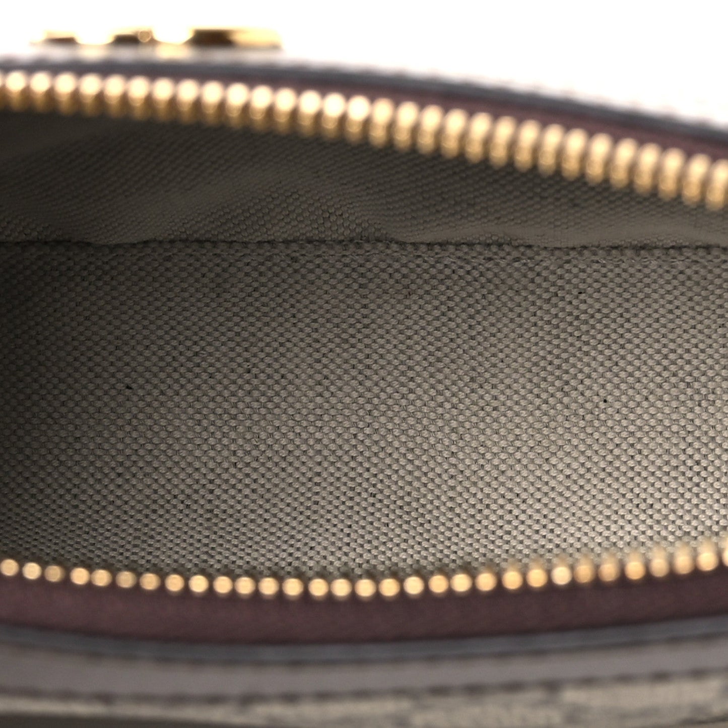 GG Supreme Monogram Textured Dollar Calfskin Web Small Ophidia GG Handbag Beige Ebony New Acero