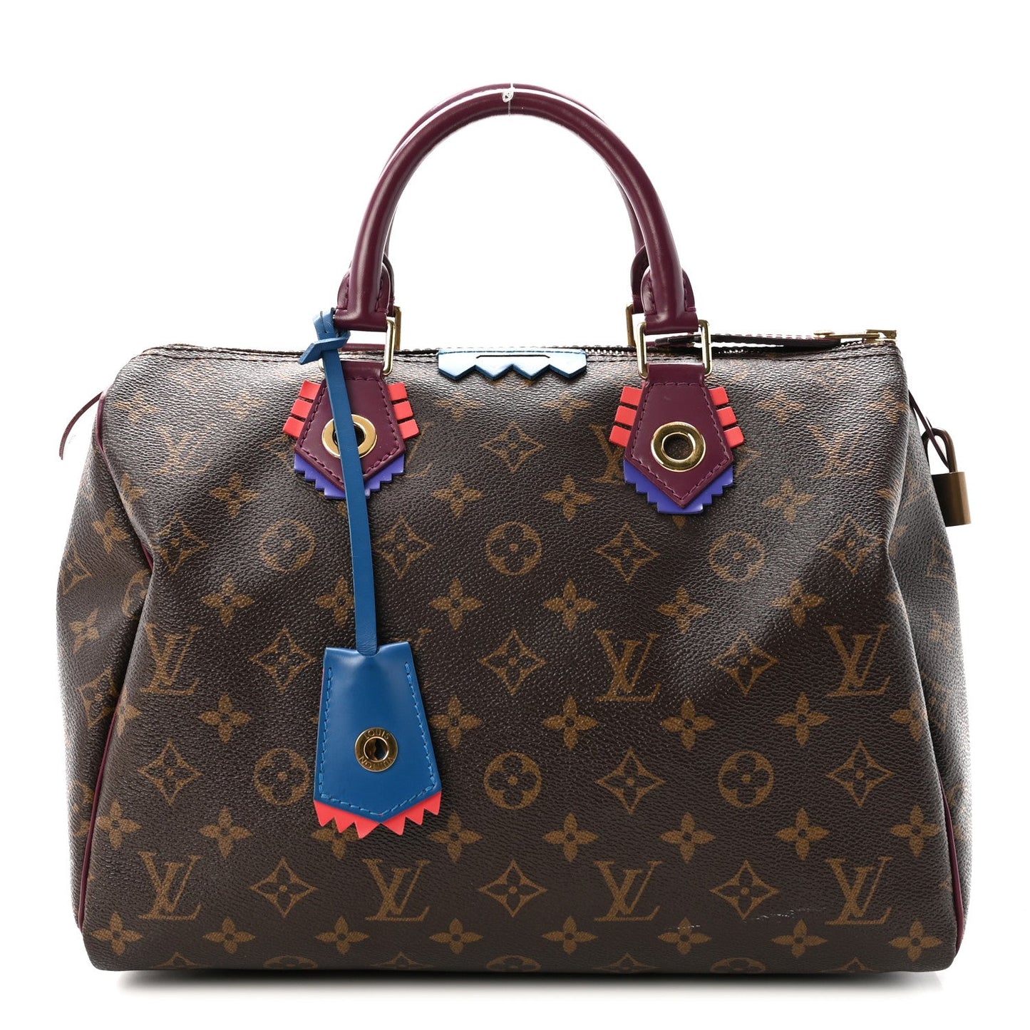 Monogram Totem Speedy 30 Magenta