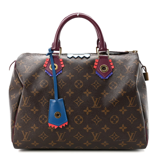 Monogram Totem Speedy 30 Magenta