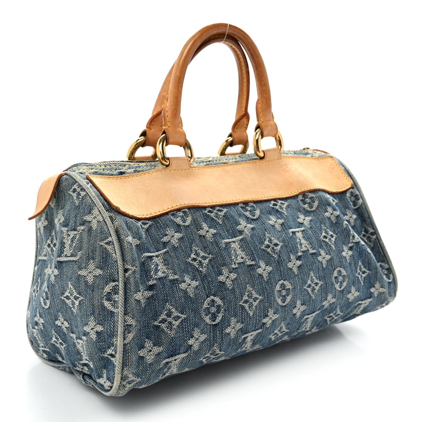 Monogram Denim Neo Speedy Blue