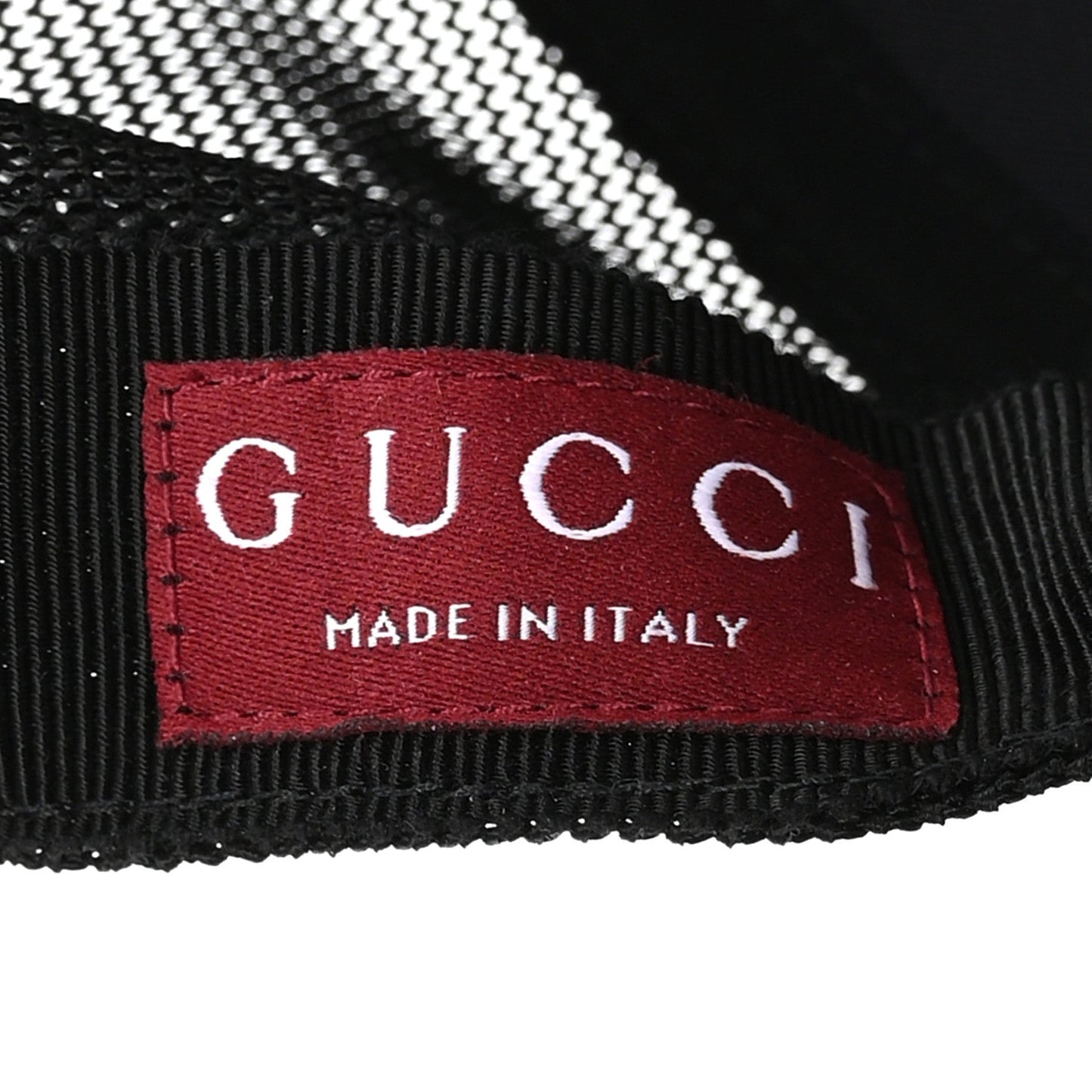 GG Supreme Monogram Baseball Hat S Black