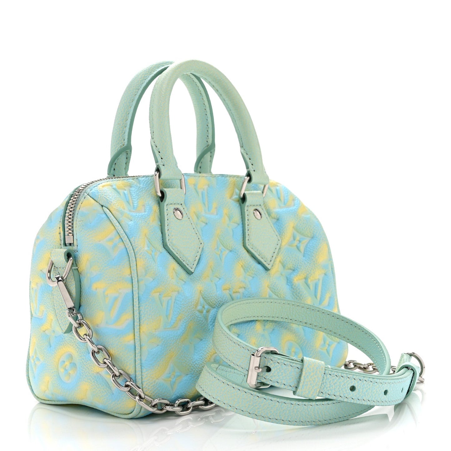 Empreinte Monogram Summer Stardust Speedy 20 Water Green
