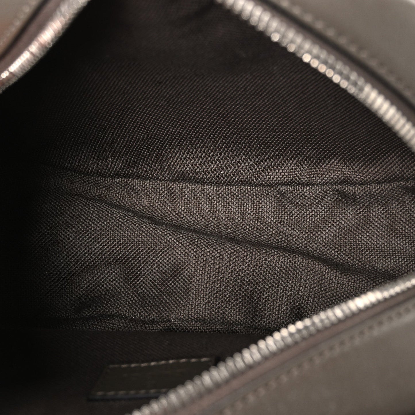Sakai Be Green Calfskin Diagonal Stitched Mini Blondie Shoulder Bag Craclet Brown