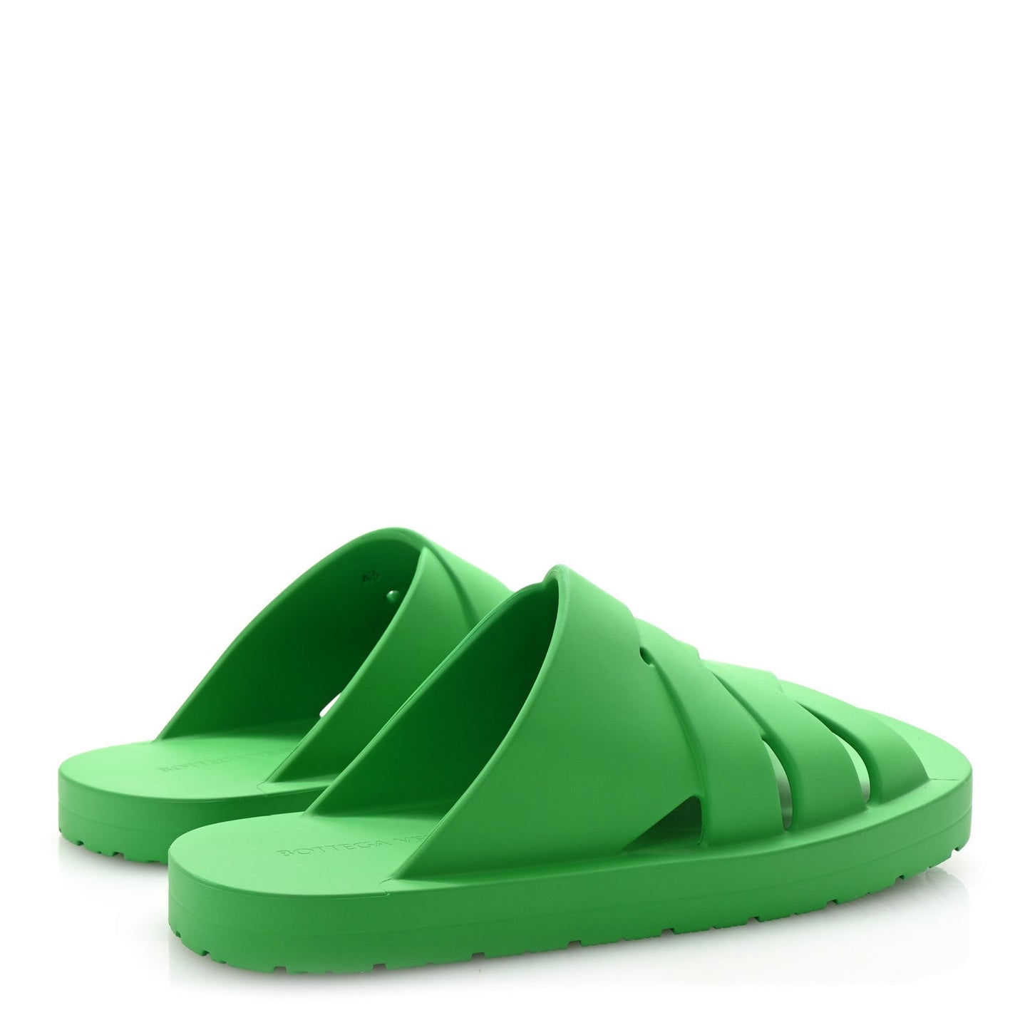 Rubber Flintstone Mules 43 Parakeet