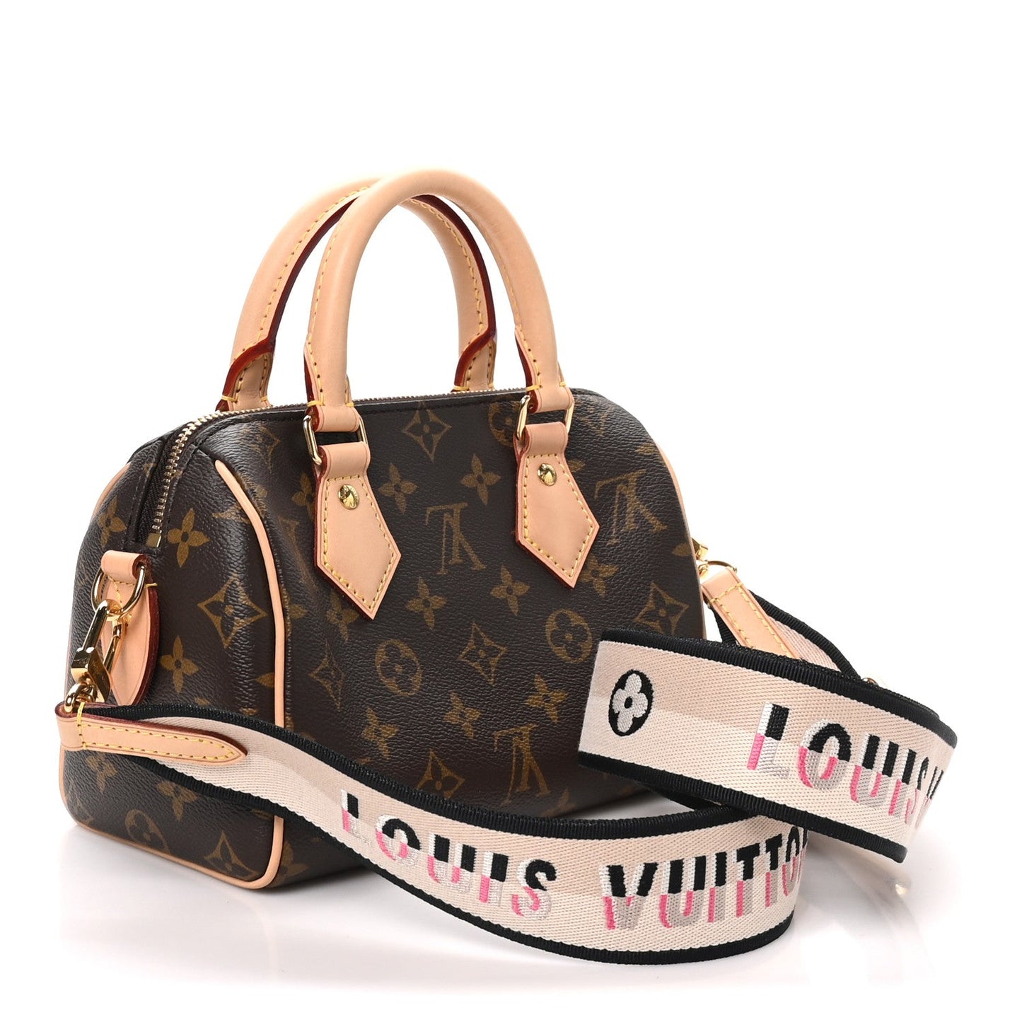 Monogram Speedy Bandouliere 20 Black