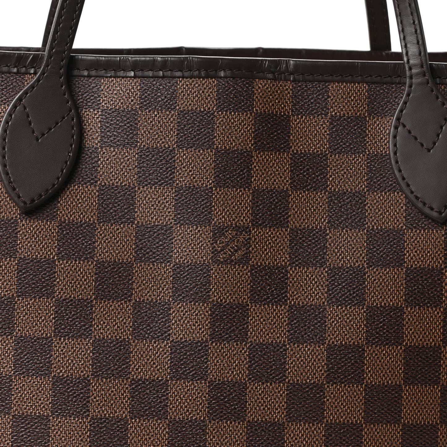 Damier Ebene Neo Neverfull MM Rose Ballerine