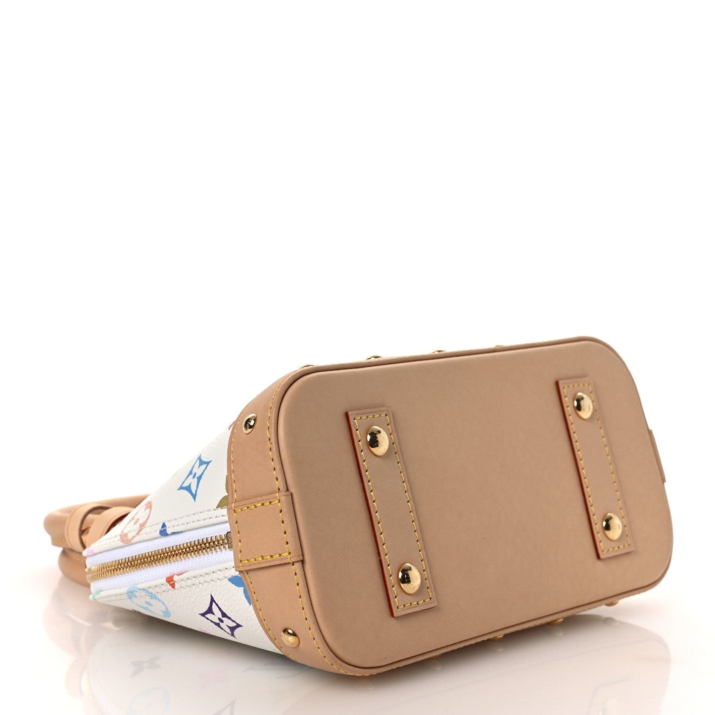 LV x TM Monogram Multicolor Alma BB White