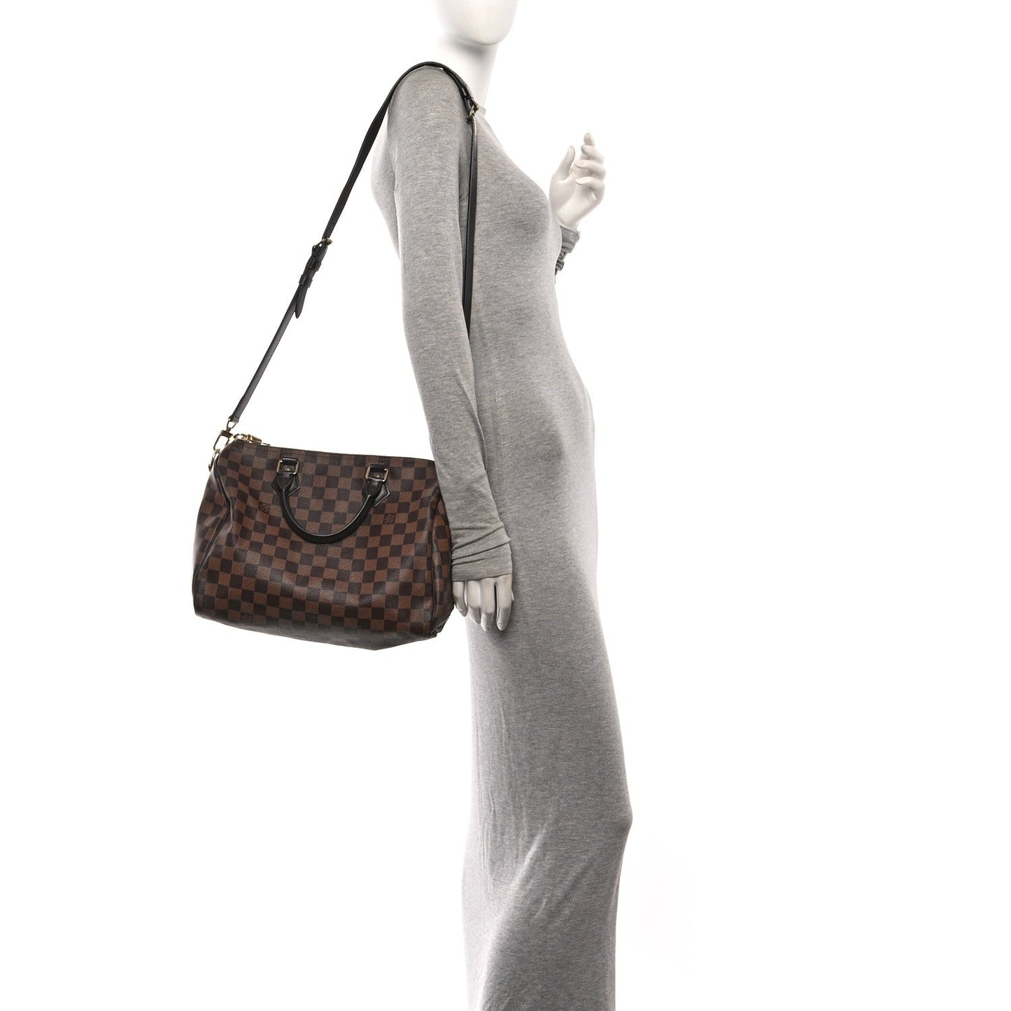 Damier Ebene Speedy Bandouliere 30