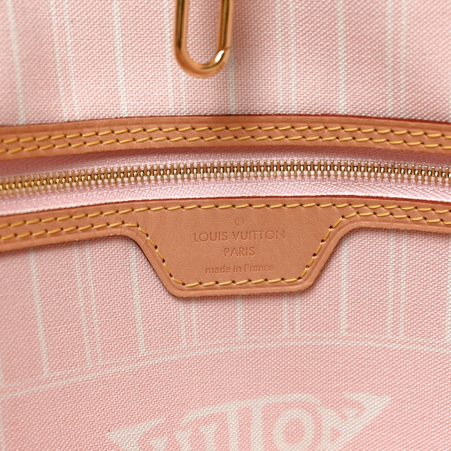 Monogram Giant By The Pool Neverfull MM Light Pink