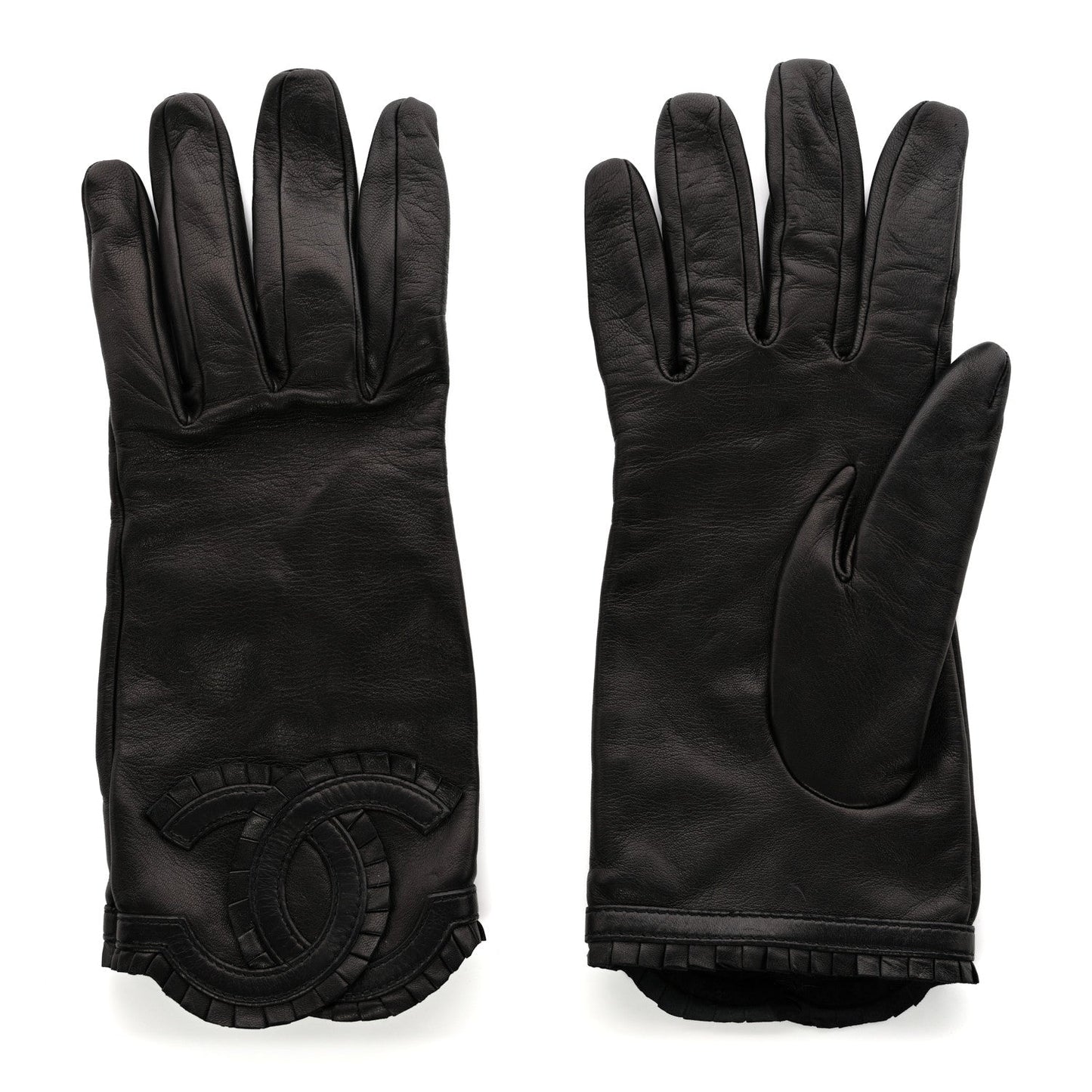 Lambskin CC Gloves 8 Black
