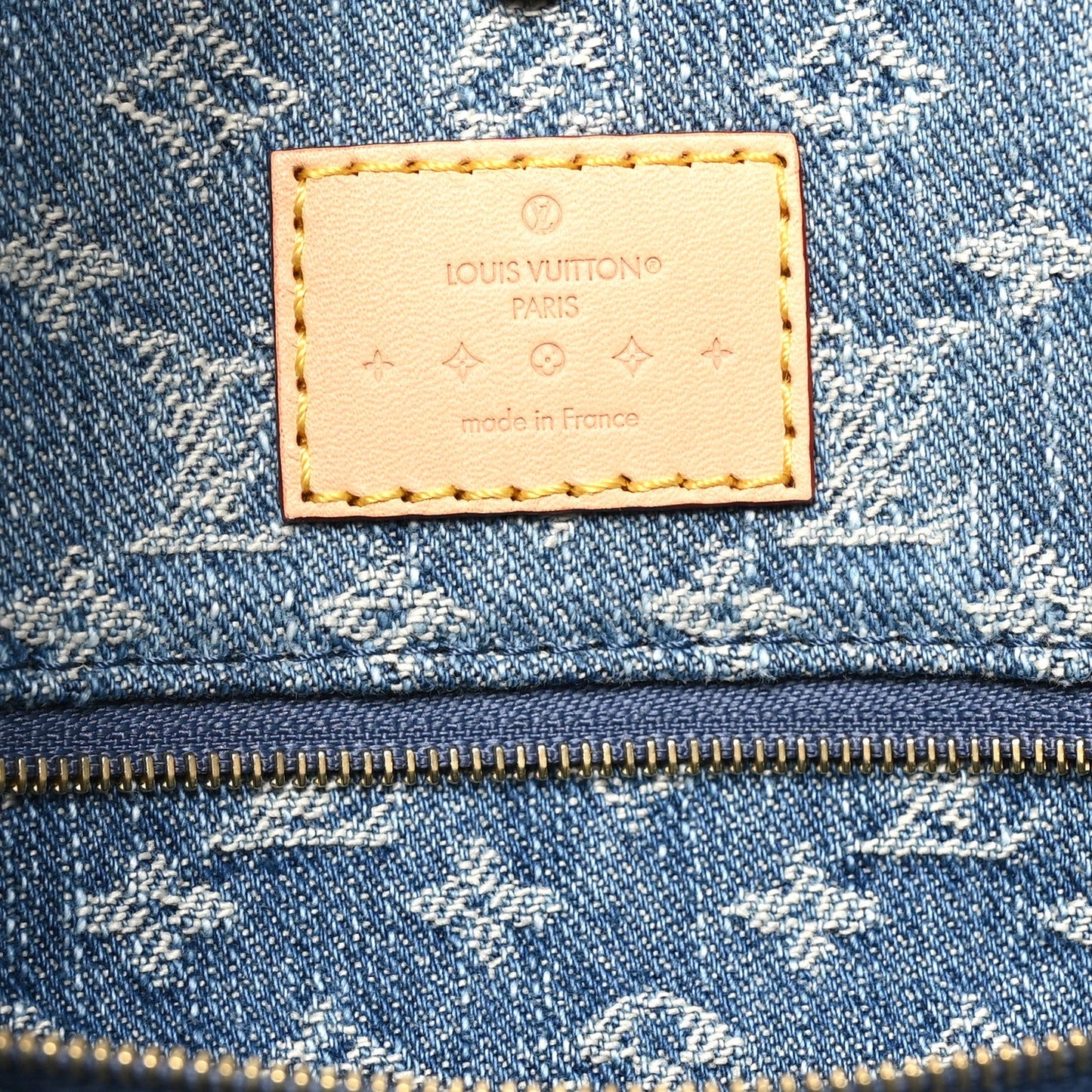 Monogram Denim Onthego MM Blue