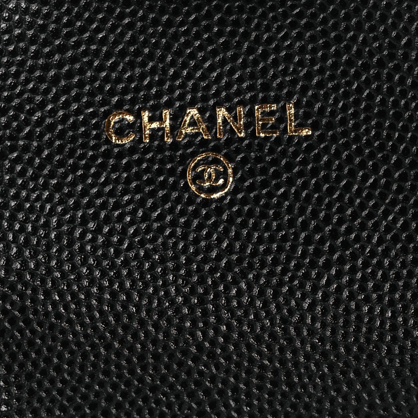 Caviar Quilted Mini Chain Belt Bag Black