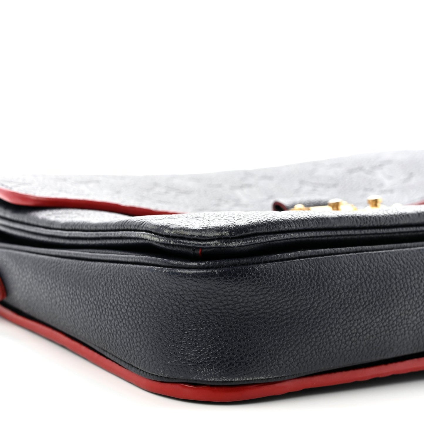 Empreinte Pochette Metis  Marine Rouge