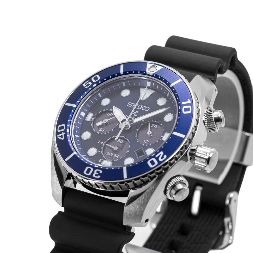 Seiko Men's SSC759J1 Prospex Blue Dial Solar Watch