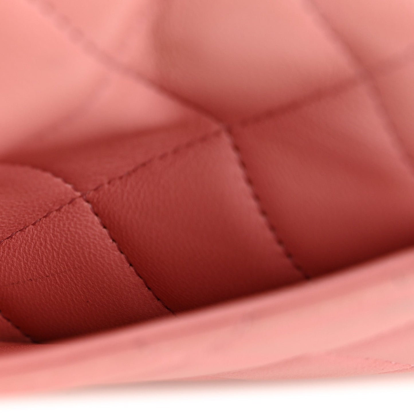 Lambskin Quilted Large Flap Wallet Pink