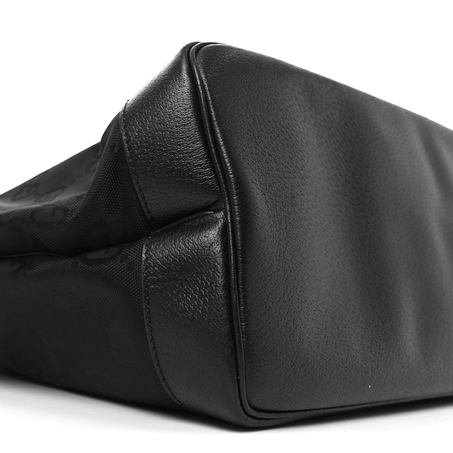 Econyl Nylon Monogram Medium Off The Grid Tote Bag Black