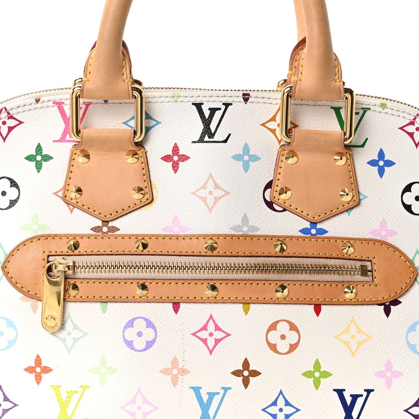 Monogram Multicolor Alma White