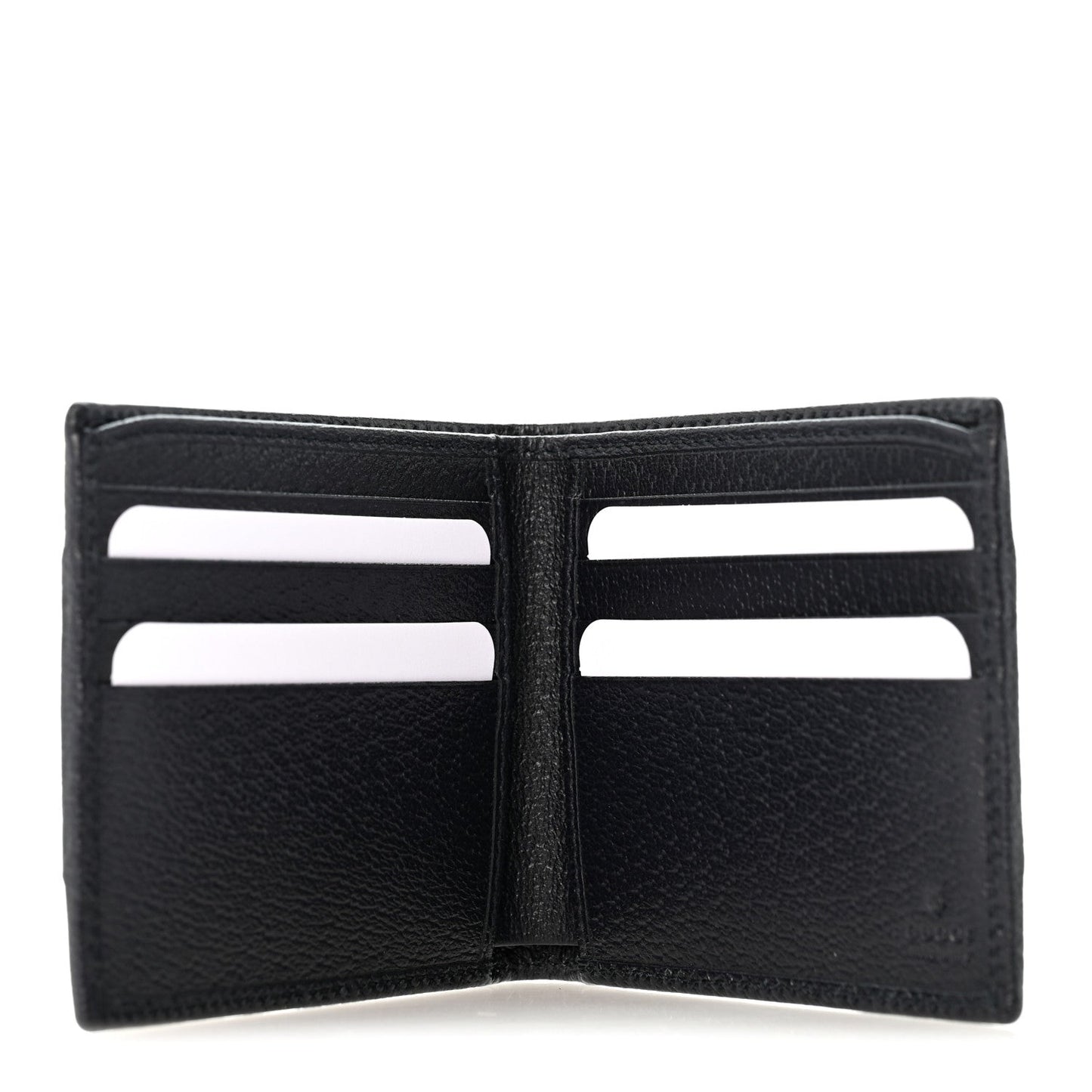GG Supreme Monogram Web Mens Ophidia Bi-Fold Coin Wallet Beige Blue