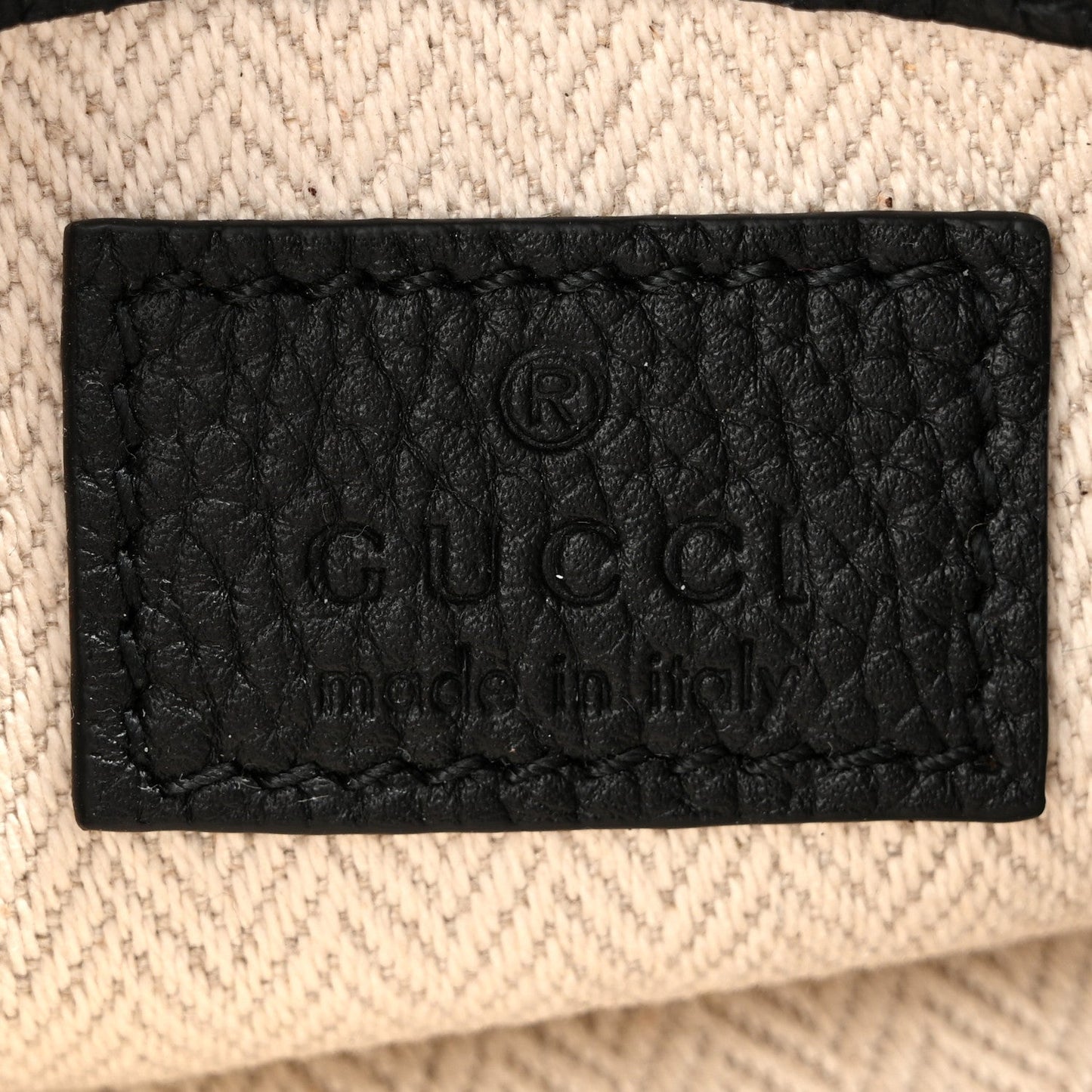 Pebbled Calfskin Mini B Shoudler Bag Black