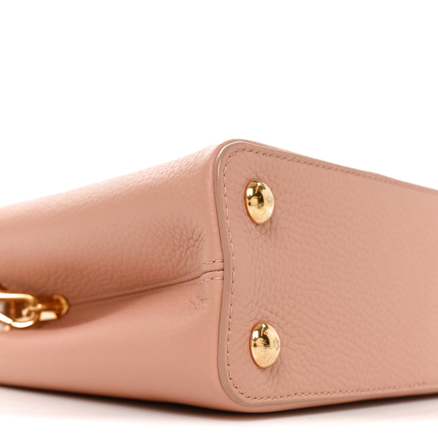 Taurillon Capucines BB Rose Trianon Creme