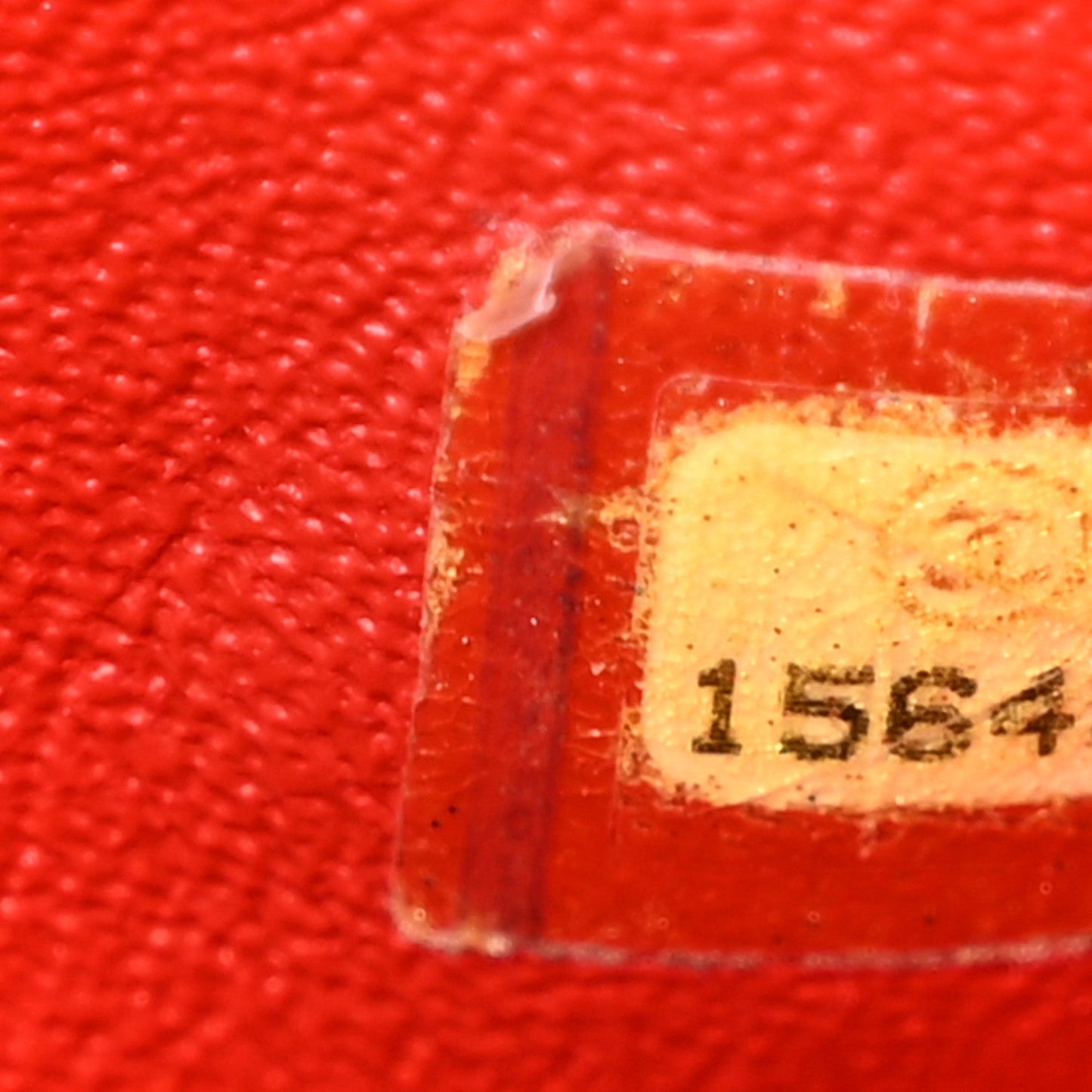 Lambskin Quilted Jumbo Double Flap Red