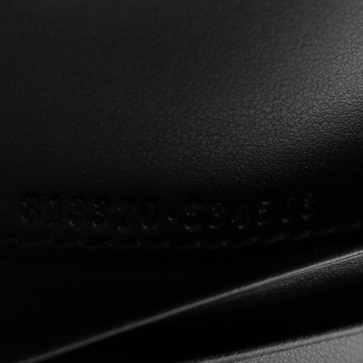 Calfskin Matelasse GG Marmont Compact Wallet Black