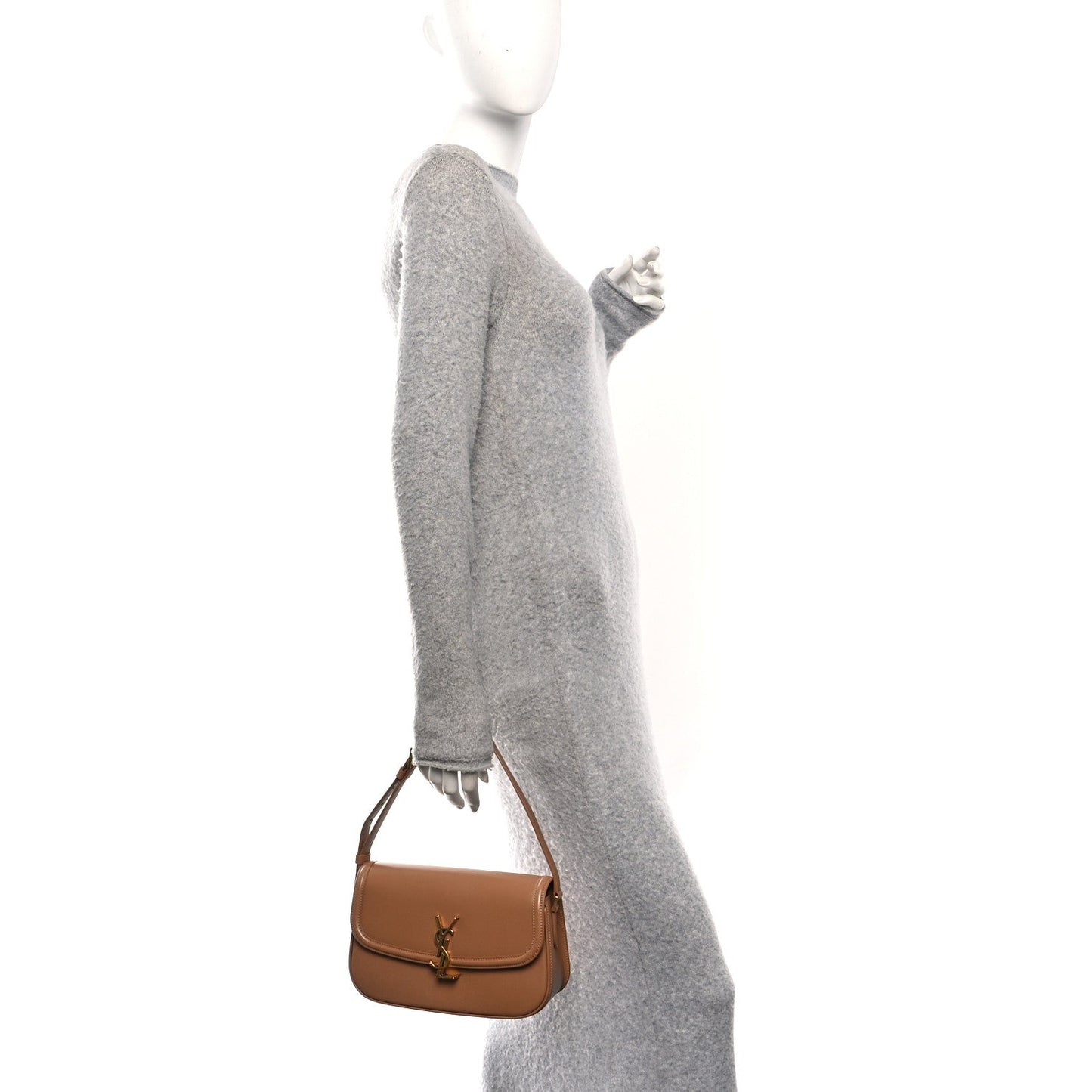 Soft Ultracalfskin Monogram Small Solferino Shoulder Bag New Hazelnut