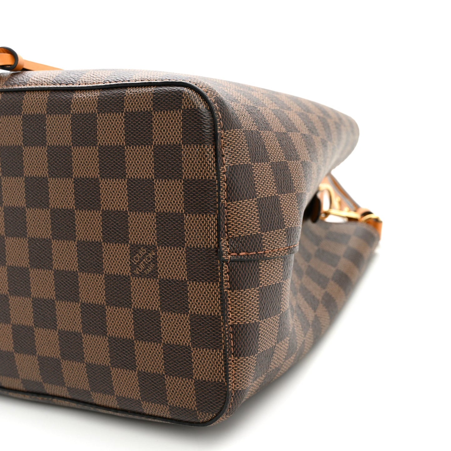 Damier Ebene Neonoe MM Safran